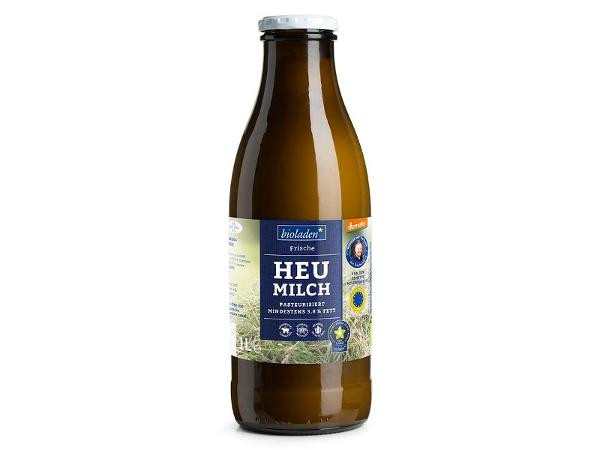 Produktfoto zu Heumilch Kuh & Kalb Demeter  3,8%  nicht homogenisiert