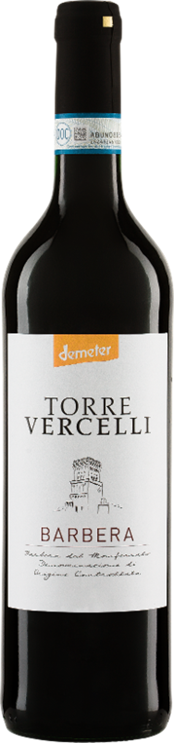 Produktfoto zu TORRE VERCELLI Barbera del Monferrato DOC