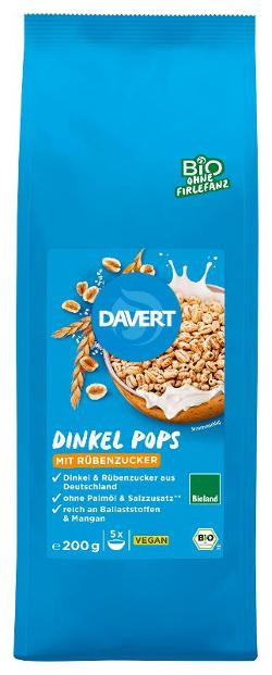 Produktfoto zu Dinkel Pops mit Rübenzucker