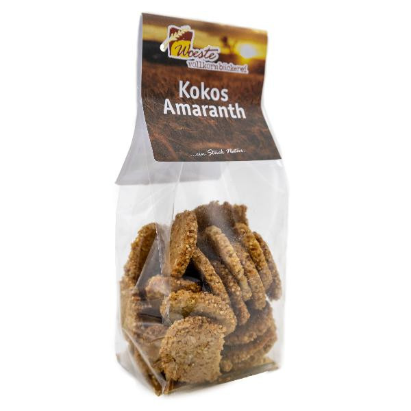 Produktfoto zu Kokos Amaranth Plätzchen 150g