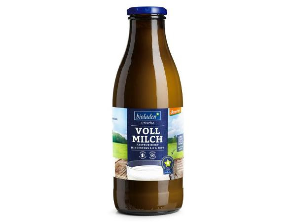 Produktfoto zu Vollmilch 3,8% Demeter