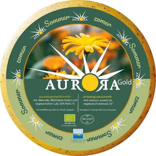 Produktfoto zu Aurora Gold Sommerkäse mit Ringelblumen 50%