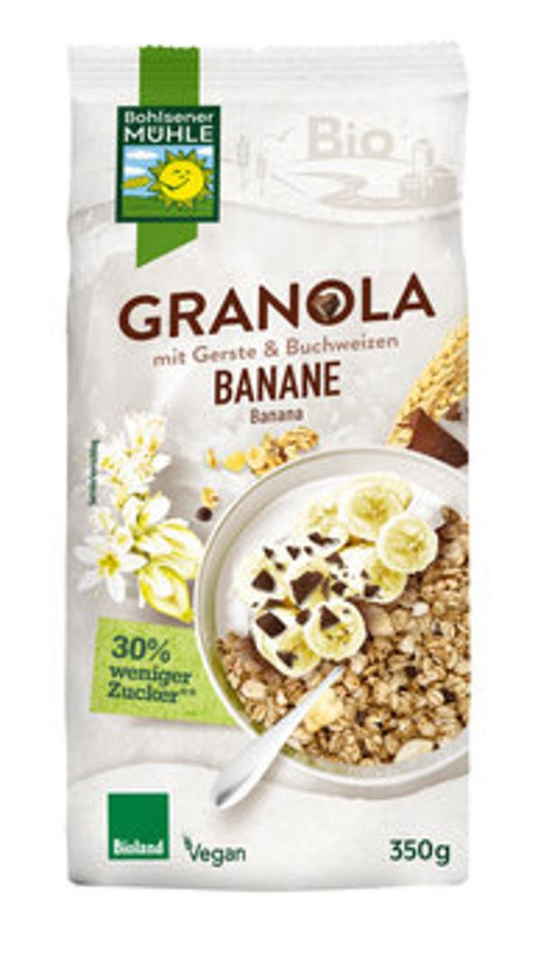 Produktfoto zu Granola Banane Schoko Knuspermüsli statt 3,99€