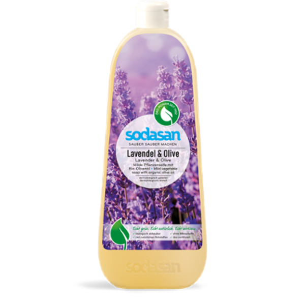 Produktfoto zu Flüssigseife Lavendel Olive 1l