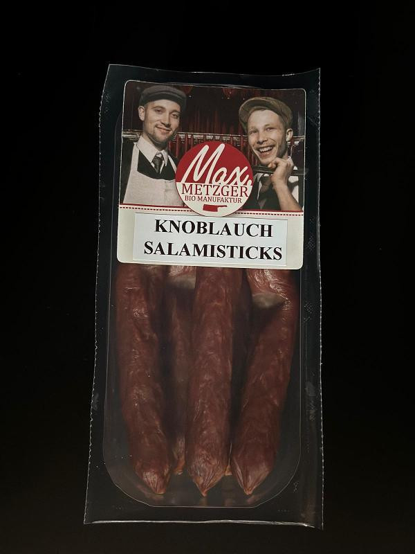 Produktfoto zu Knoblauch Salamisticks