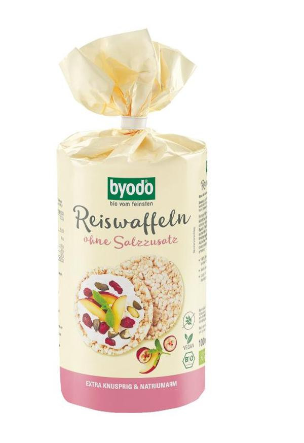 Produktfoto zu Reiswaffeln ohne Salz glutenfrei