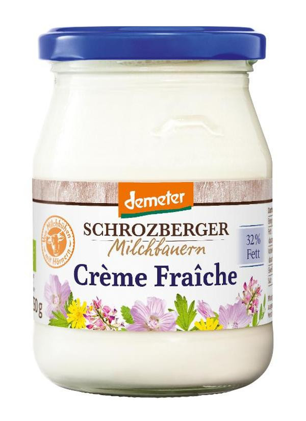 Produktfoto zu Creme fraiche 32% Fett im Glas