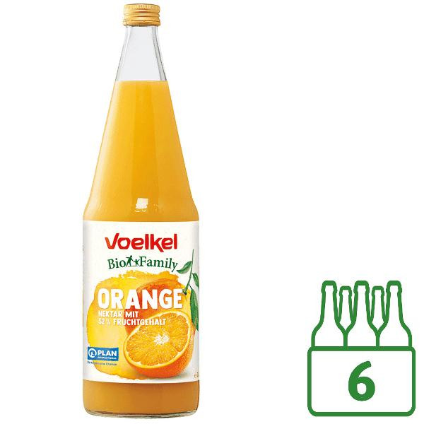 Produktfoto zu Voelkel Family Orange 6x1l