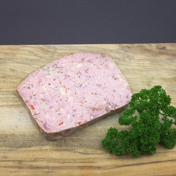 Produktfoto zu Fleischkäse mit Bärlauch ca. 175g