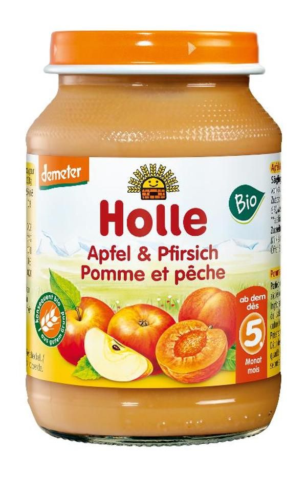 Produktfoto zu Baby Apfel Pfirsich 6x190g