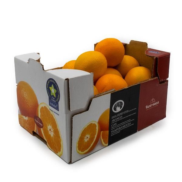 Produktfoto zu Orangen 3kg Kiste Kaliber 4-6