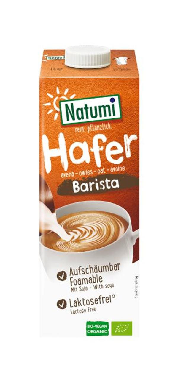 Produktfoto zu Haferdrink Barista Natumi - aufschäumbar