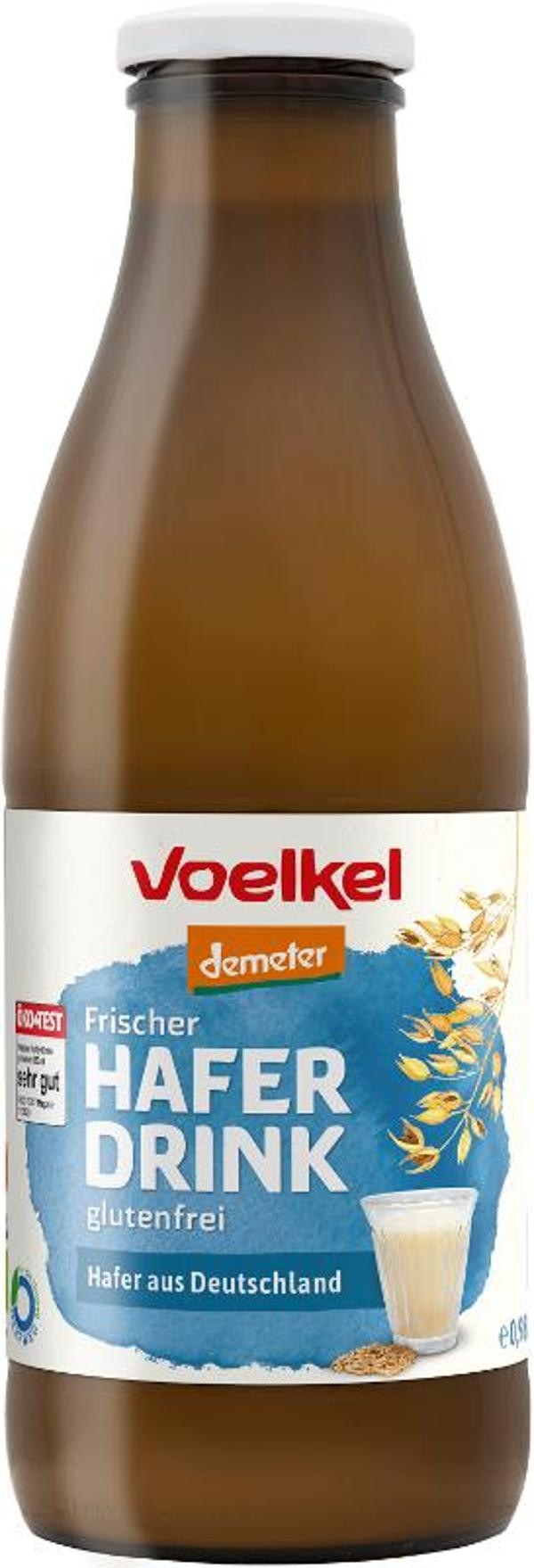 Produktfoto zu Frischer Hafer Drink Voelkel Mehrwegflasche