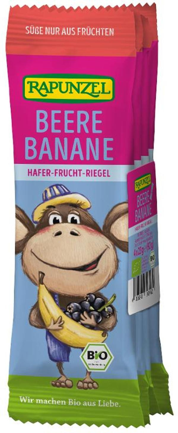 Produktfoto zu Kinder Hafer-Frucht-Riegel Beere-Banane 4 Stück