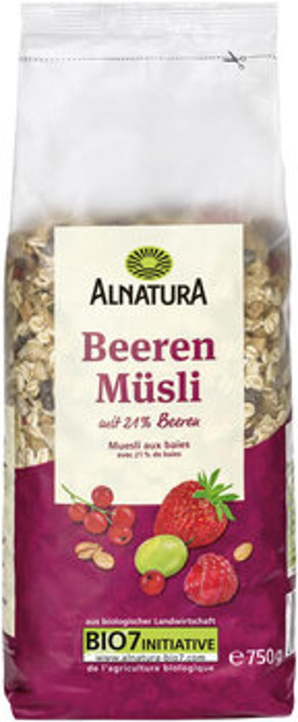 Produktfoto zu Beeren Müsli 750g