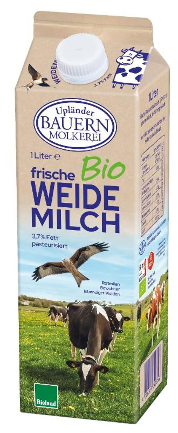 Produktfoto zu Weidemilch 3,7% Karton