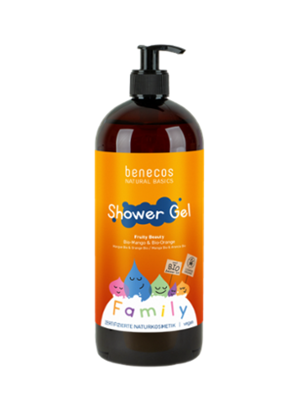 Produktfoto zu Duschgel FAMILY Fruity Beauty Mango Orange