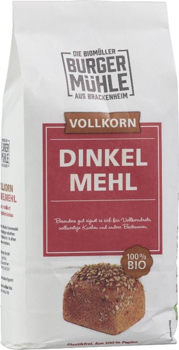 Produktfoto zu Dinkelvollkornmehl Burgermühle