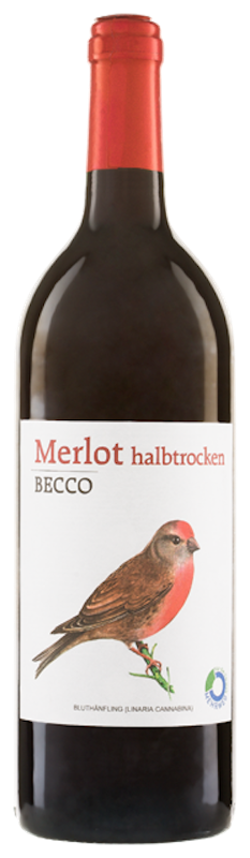 Produktfoto zu BECCO Merlot halbtrocken