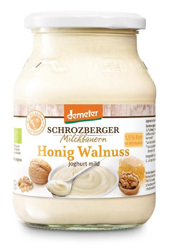 Produktfoto zu Joghurt Honig-Walnuss  500g