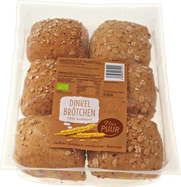 Produktfoto zu Dinkelbrötchen 73% Vollkorn