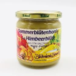 Produktfoto zu Sommerhonig mit Himbeerblüte 500g