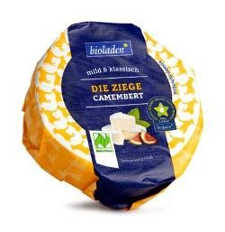 Produktfoto zu Die Ziege Camembert, mild & klassisch 45%