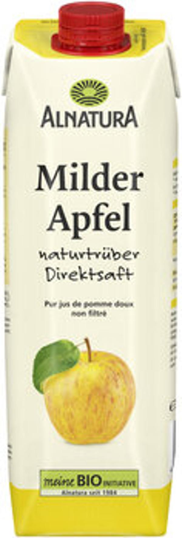 Produktfoto zu Milder Apfelsaft naturtrüb