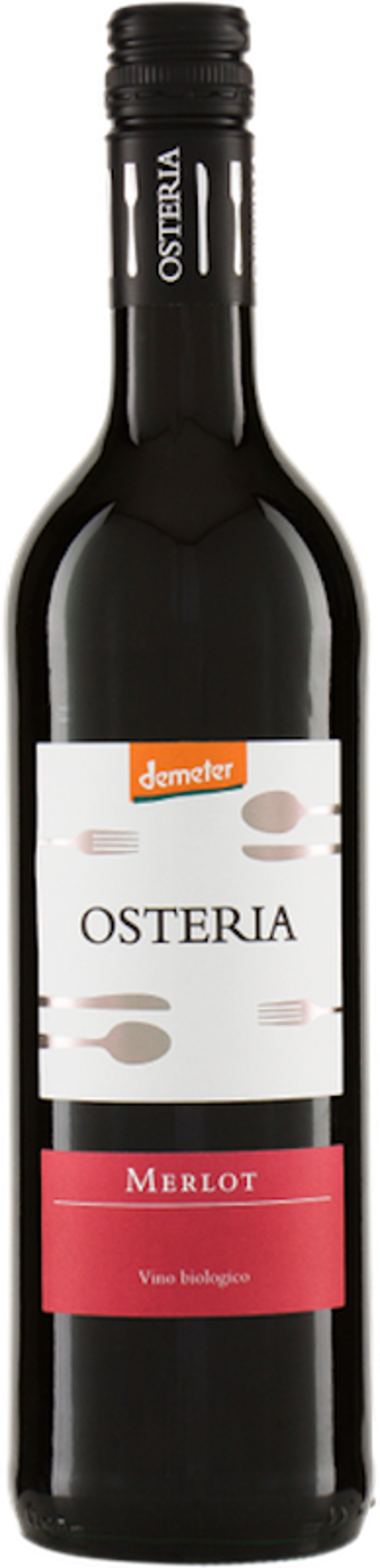 Produktfoto zu OSTERIA Merlot Demeter